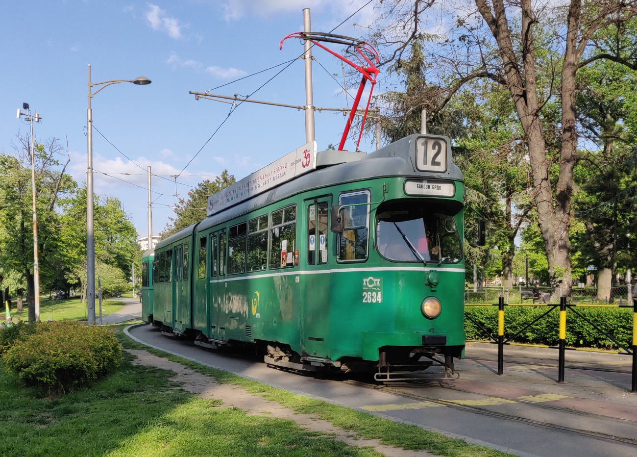 Belgrade, Duewag GT6 nr. 80634 (2634) Belgrade, Duewag GT6 nr. 80634 (2634)