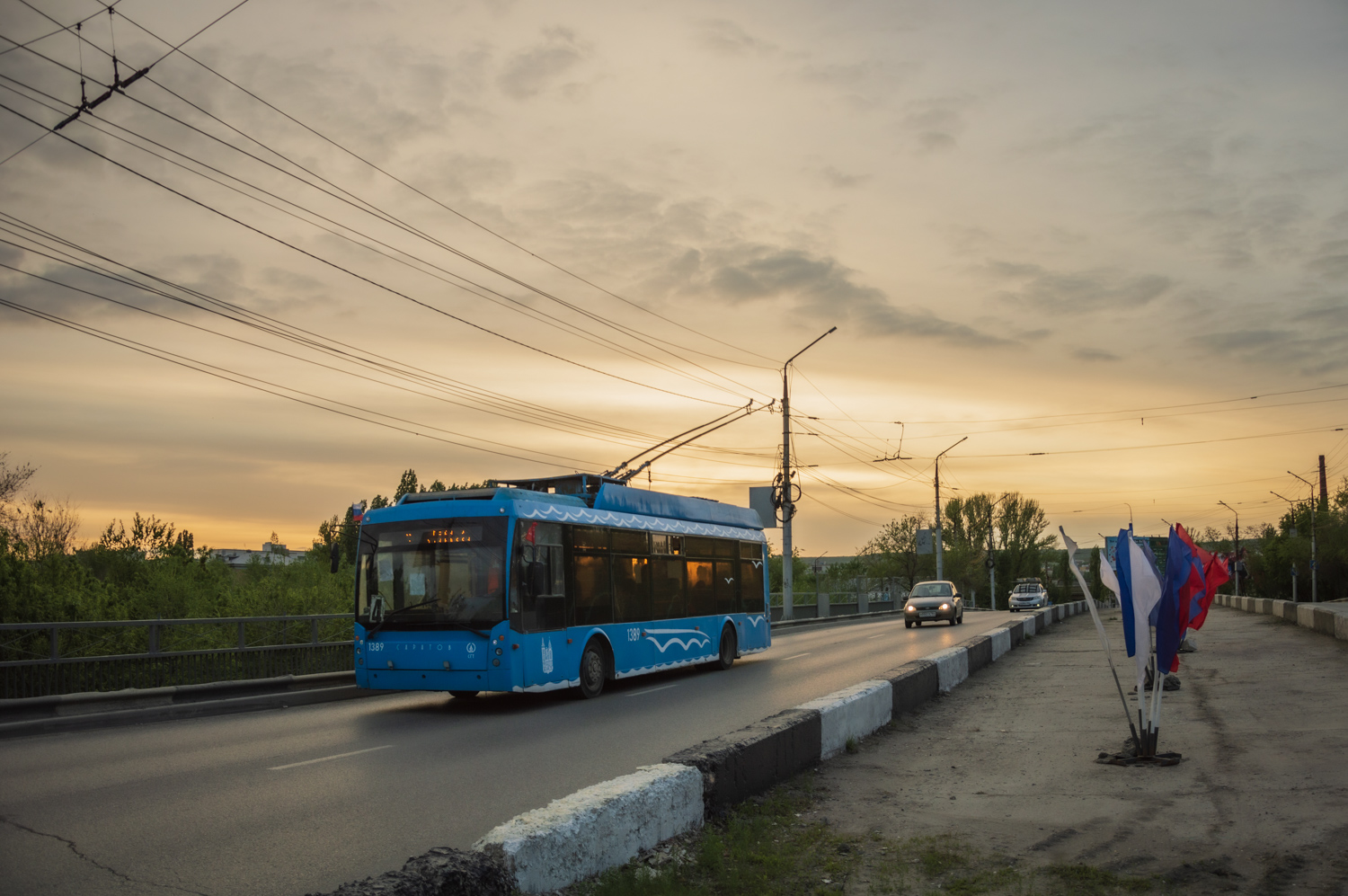 Саратов, Тролза-5265.00 «Мегаполис» № 1389; Саратов — Троллейбусные линии