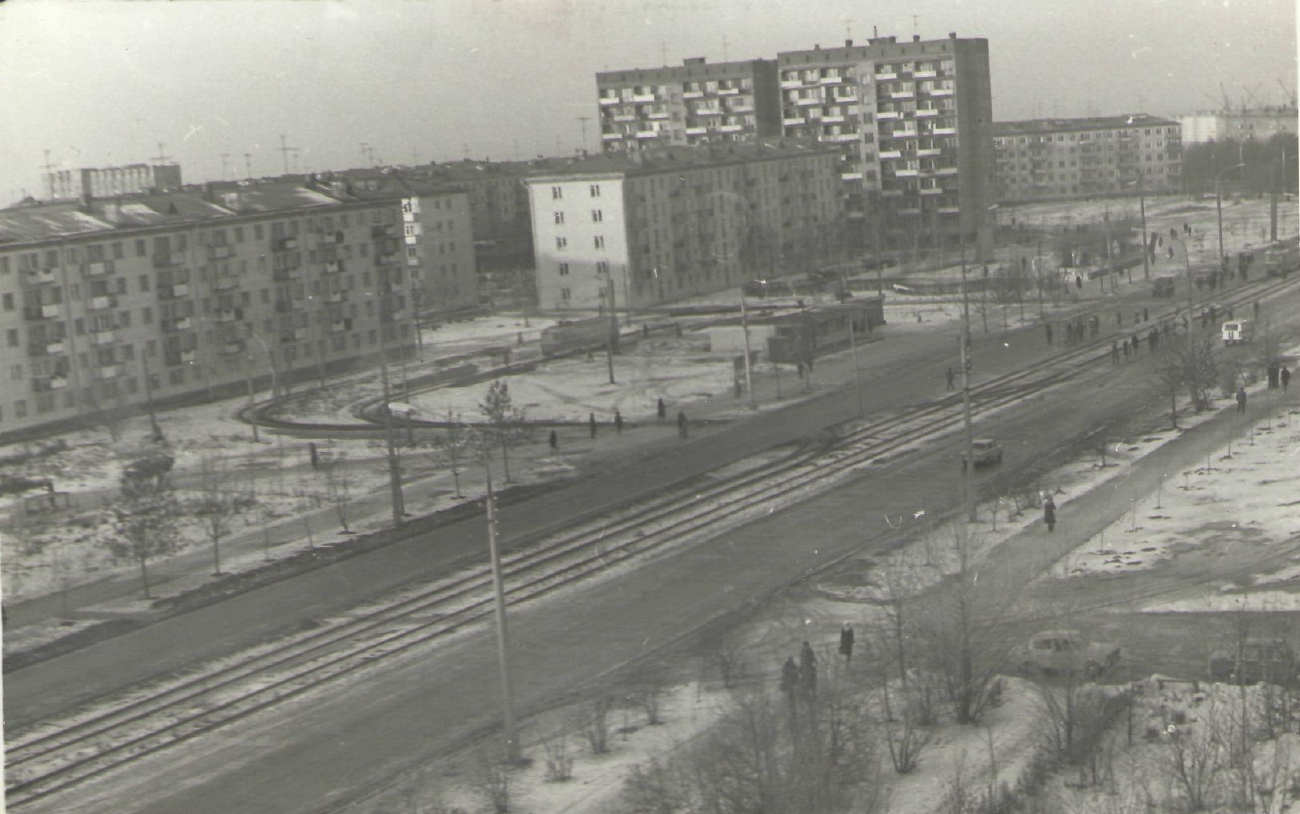 Самара — Исторические фотографии — Трамвай и Троллейбус (1942-1991); Самара — Конечные станции и кольца (трамвай); Самара — Трамвайные линии