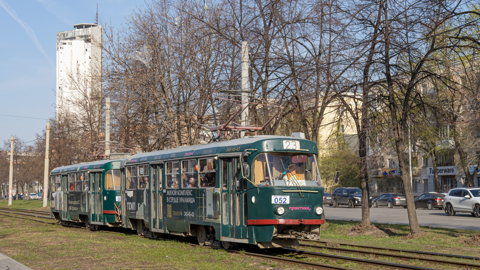 Екатеринбург, Tatra T3SU № 052