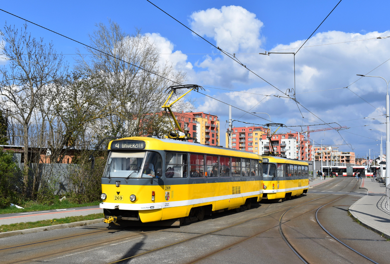 Пльзень, Tatra T3R.P № 269