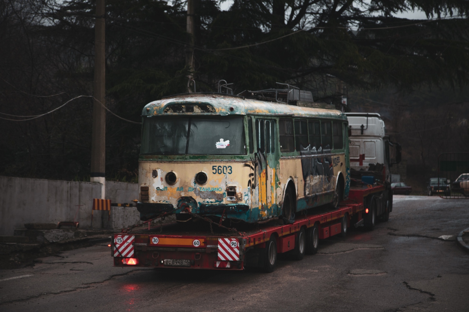 Крымский троллейбус, Škoda 9Tr24 № 5603