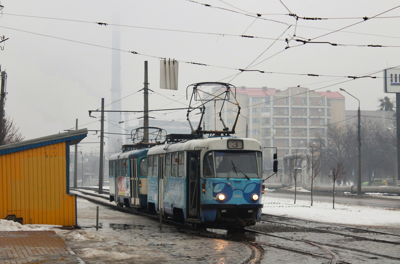 Харьков, Tatra T3A № 4045 Харьков, Tatra T3A № 4045