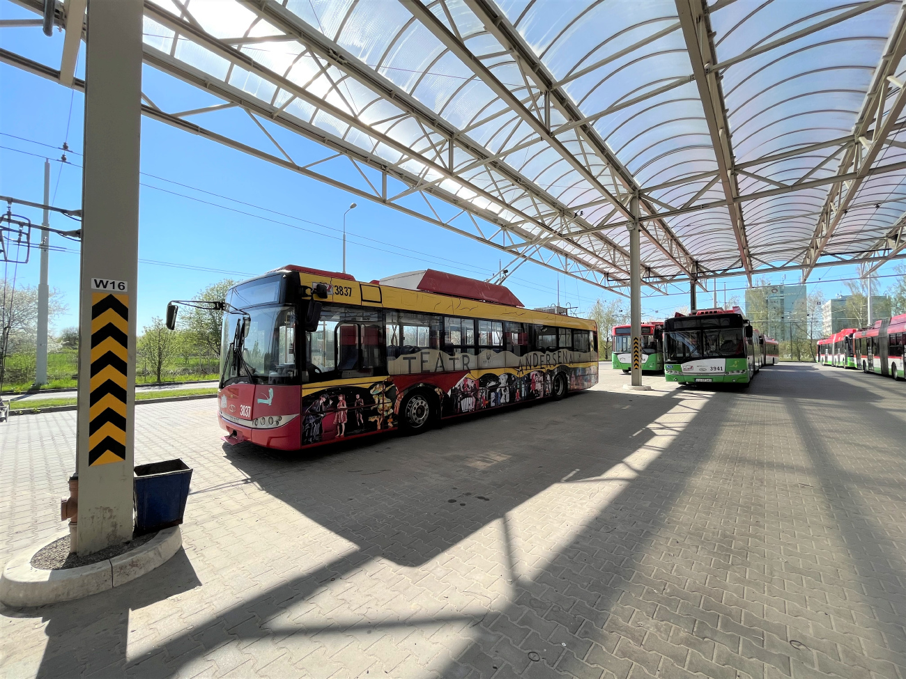 Lublin, Solaris Trollino III 12 M Nr. 3837