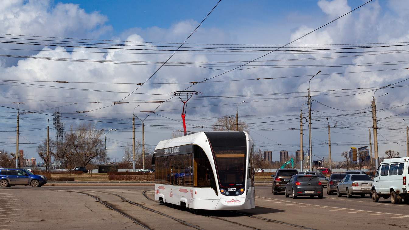 Красноярск, 71-911ЕМ «Львёнок» № 0022