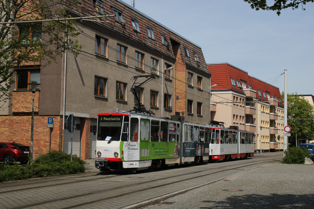 Цвиккау, Tatra KT4DMC № 949
