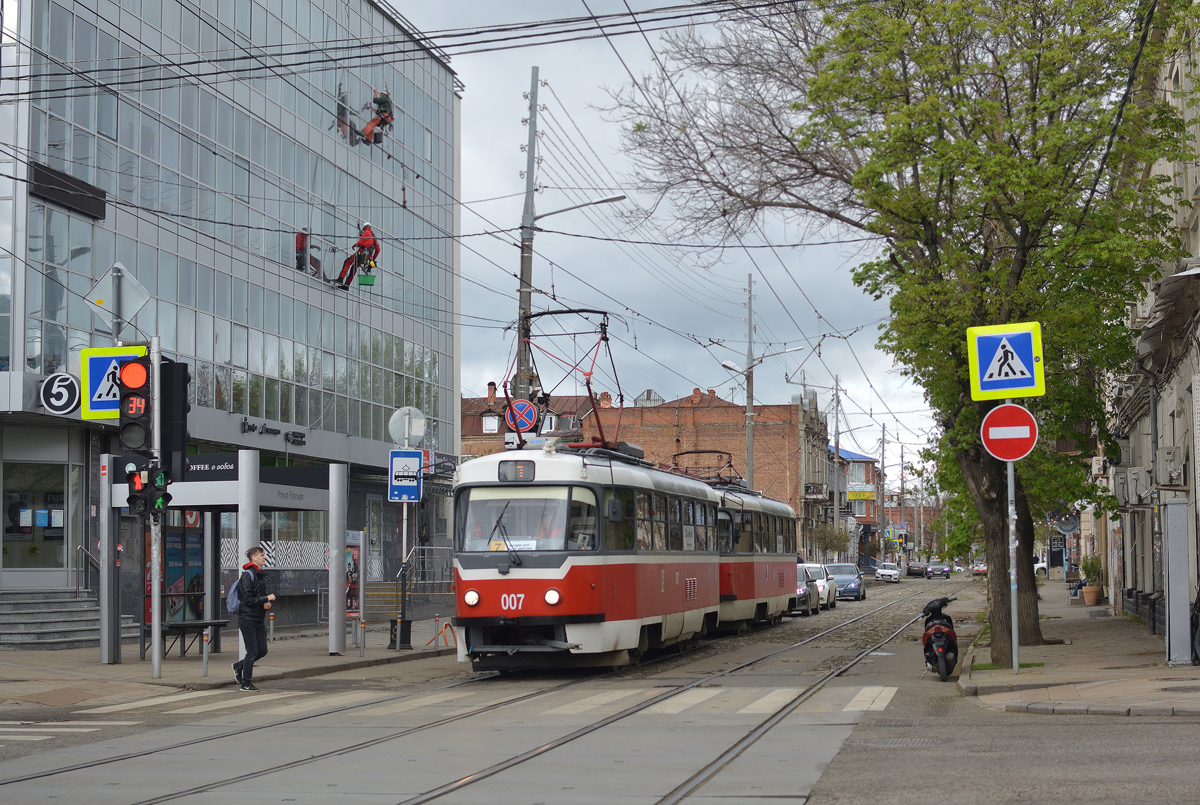 Краснодар, Tatra T3SU КВР ТРЗ № 007 Краснодар, Tatra T3SU КВР ТРЗ № 007