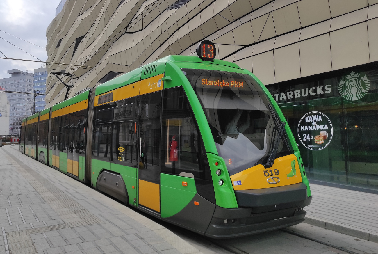 Познань, Solaris Tramino S105p № 519
