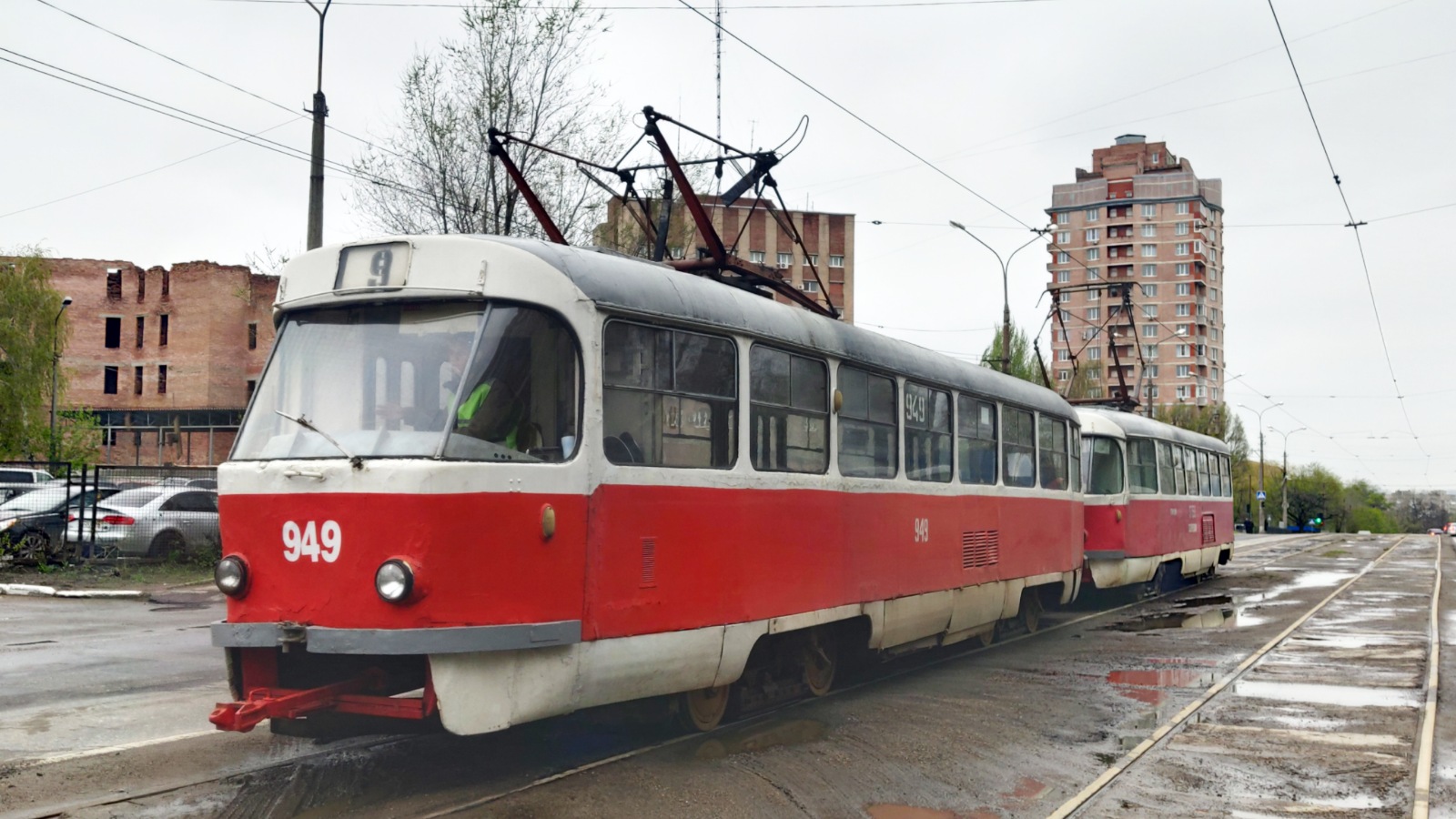 Донецк, Tatra T3SU № 949