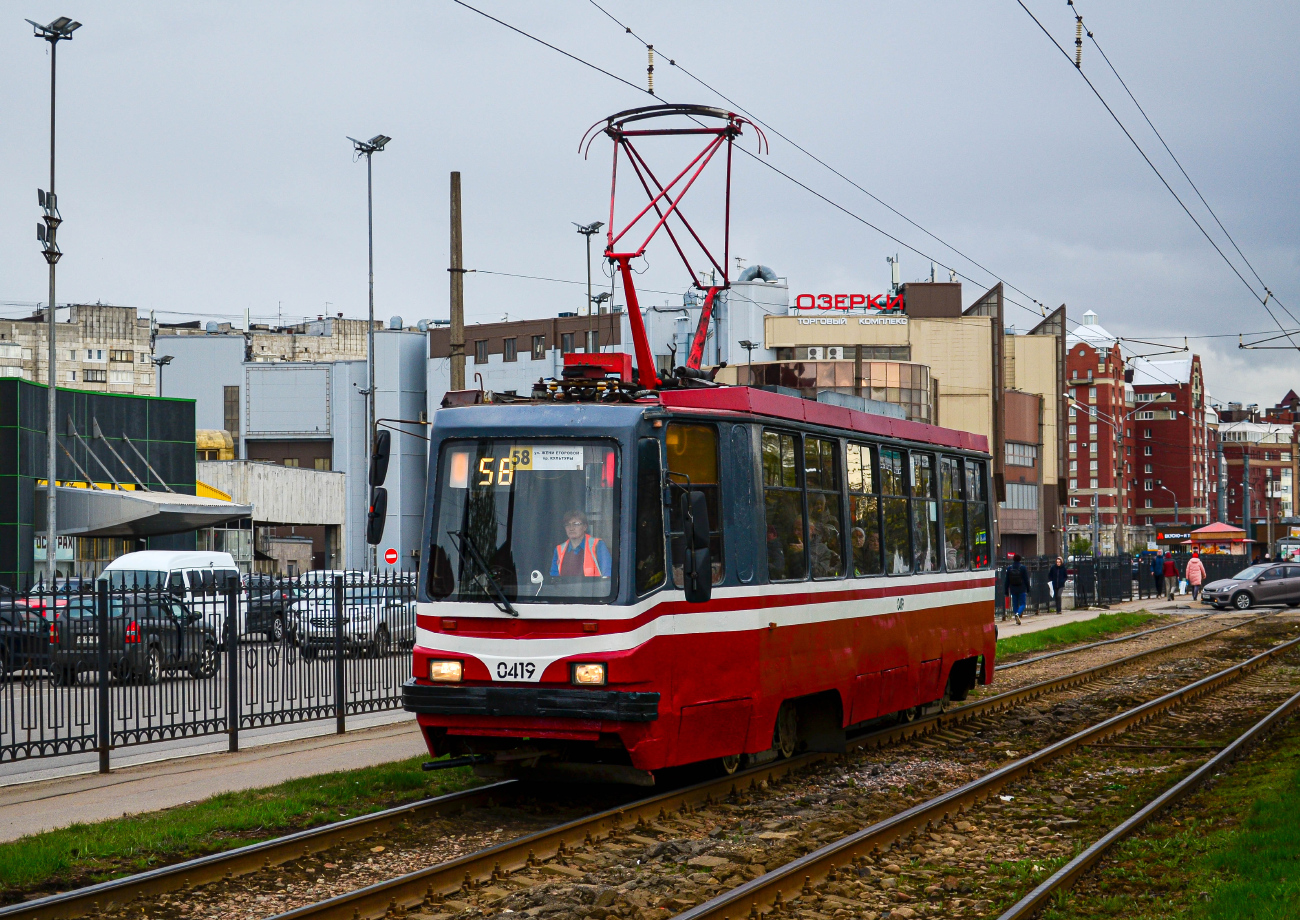 Санкт-Петербург, 71-134К (ЛМ-99К) № 0419