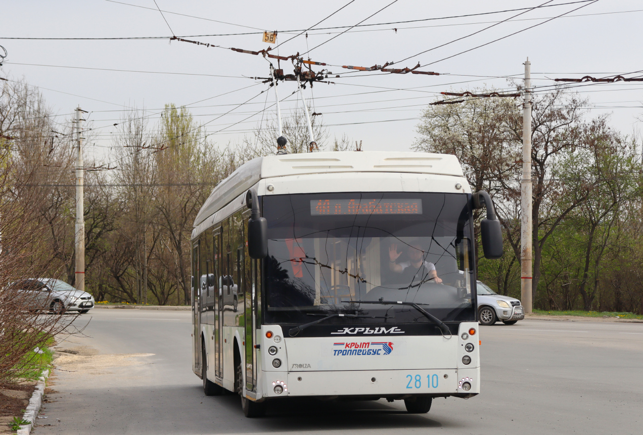 Крымский троллейбус, Тролза-5265.03 «Мегаполис» № 2810 Крымский троллейбус, Тролза-5265.03 «Мегаполис» № 2810