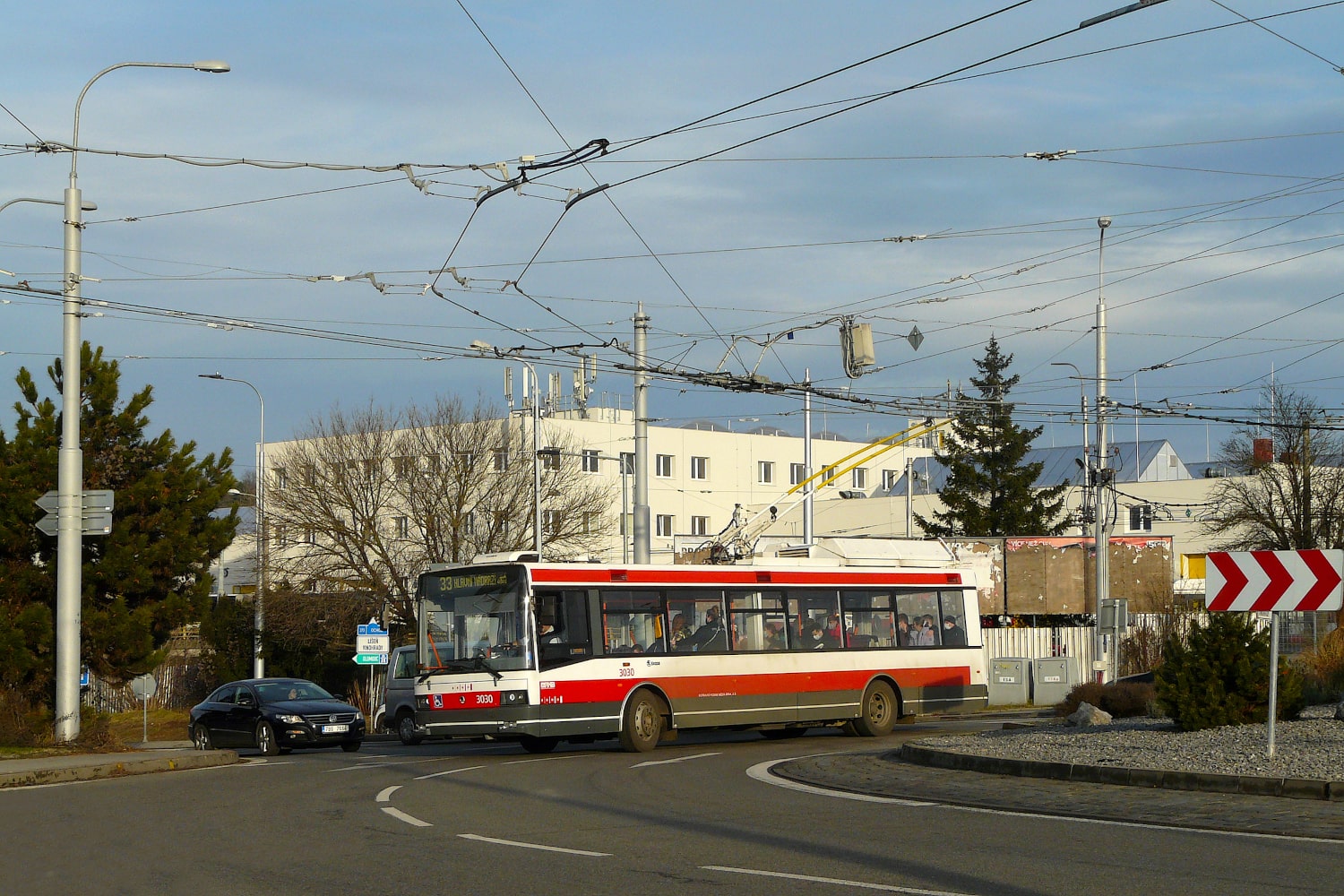 Брно, Škoda 21Tr № 3030