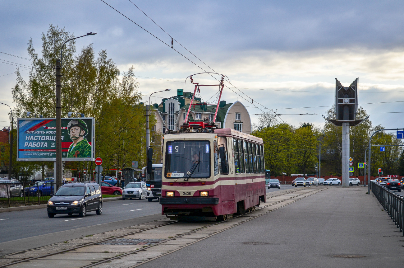 Санкт-Петербург, 71-134К (ЛМ-99К) № 0438