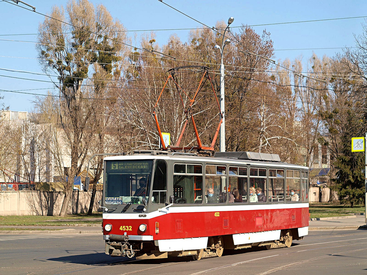 Харьков, Tatra T6A5 № 4532