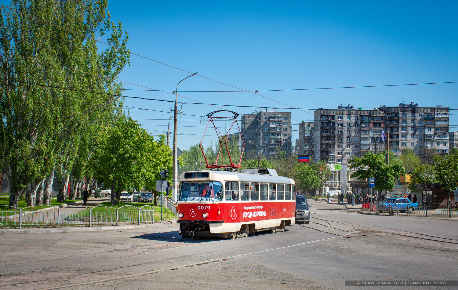 Мариуполь, Tatra T3A № 0079 (722)