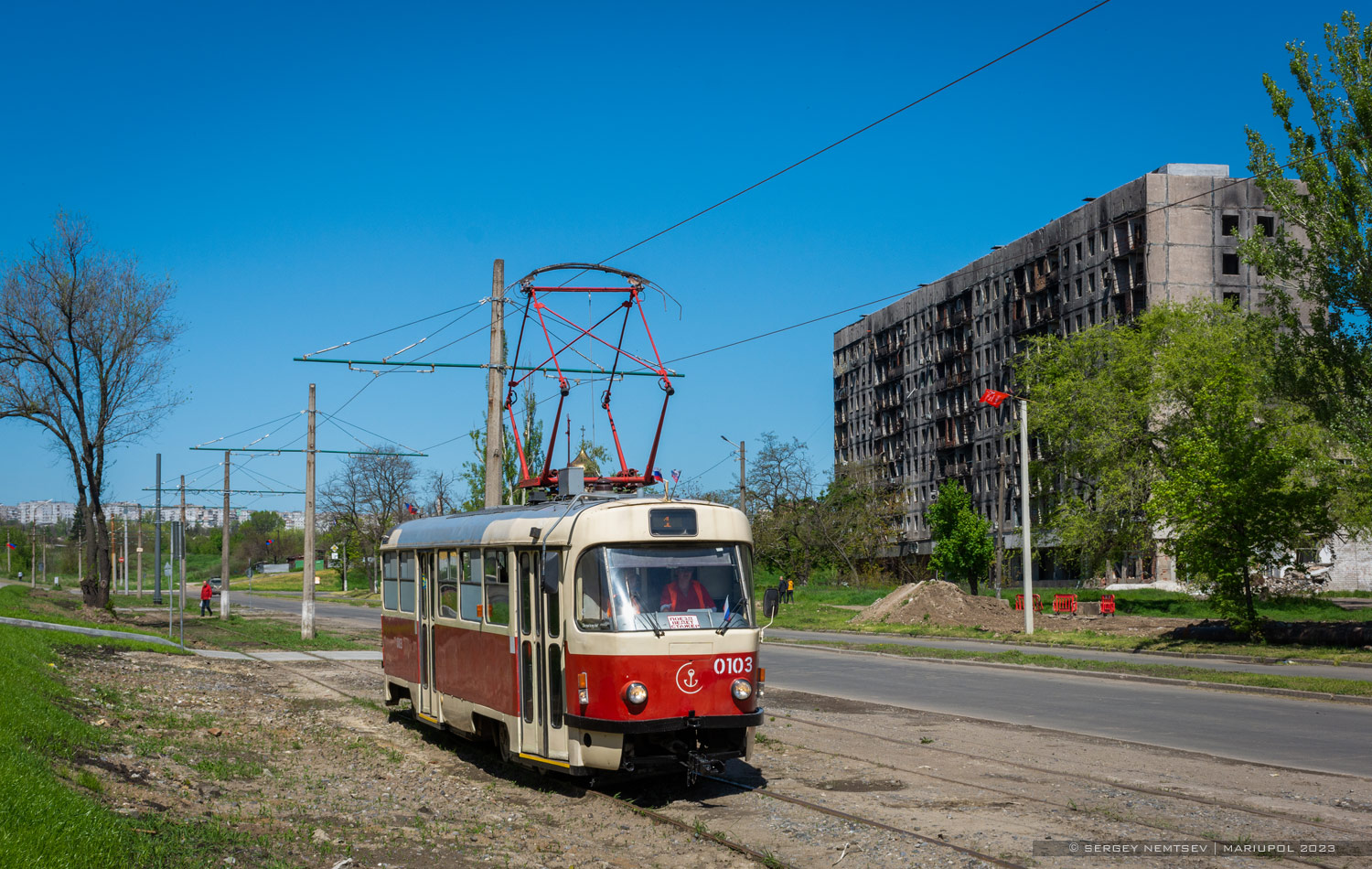 Мариуполь, Tatra T3SUCS № 0103 (765) Мариуполь, Tatra T3SUCS № 0103 (765)