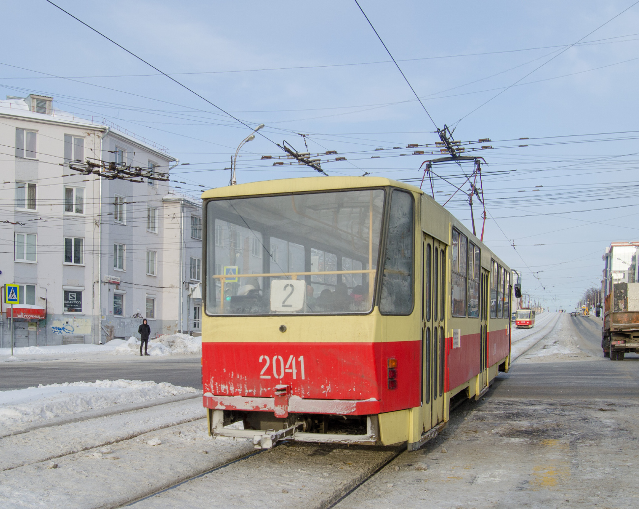 Ижау, Tatra T6B5-RA № 2041