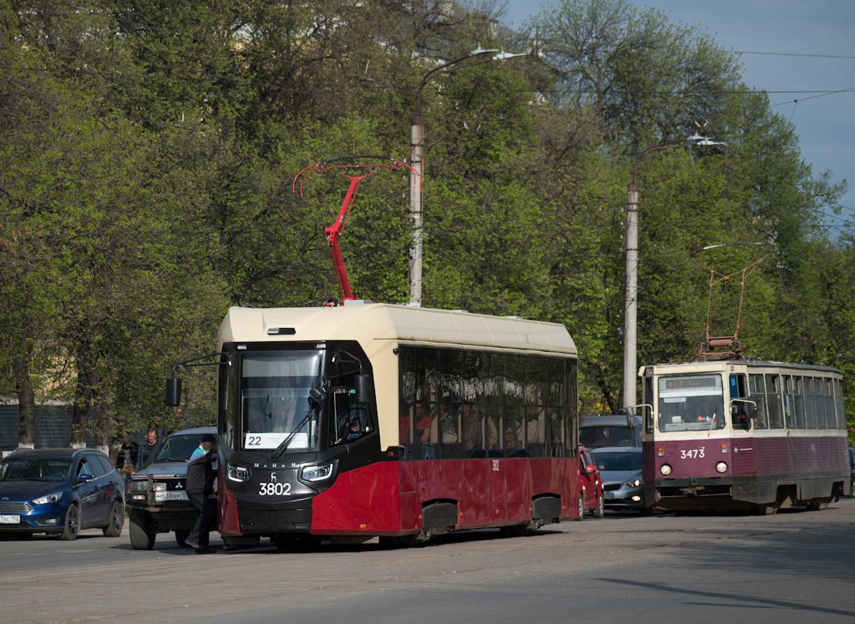 Нижний Новгород, БКМ Т811 «МиНиН» № 3802