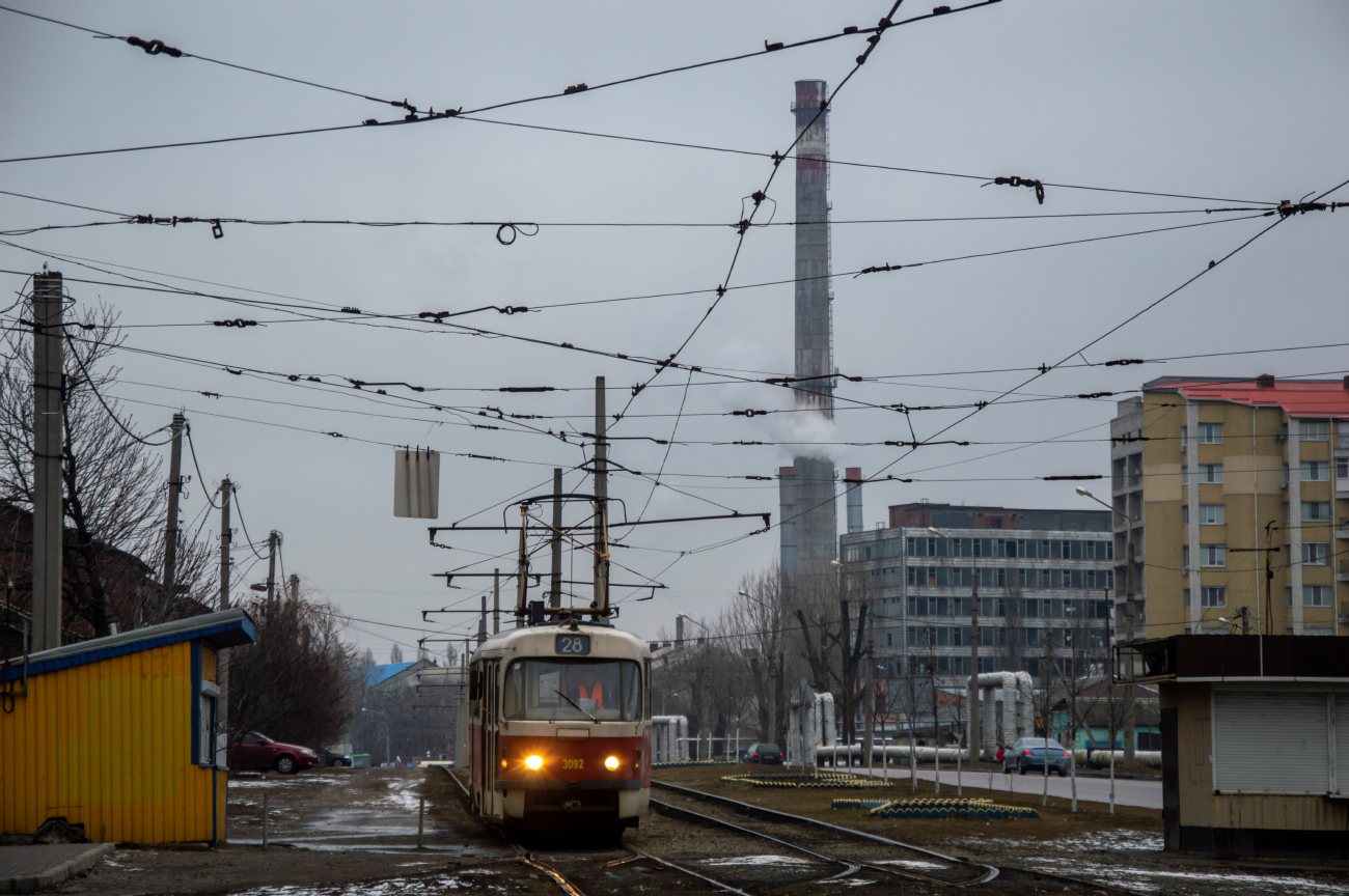 Харьков, Tatra T3SUCS № 3092; Харьков — Трамвайные линии