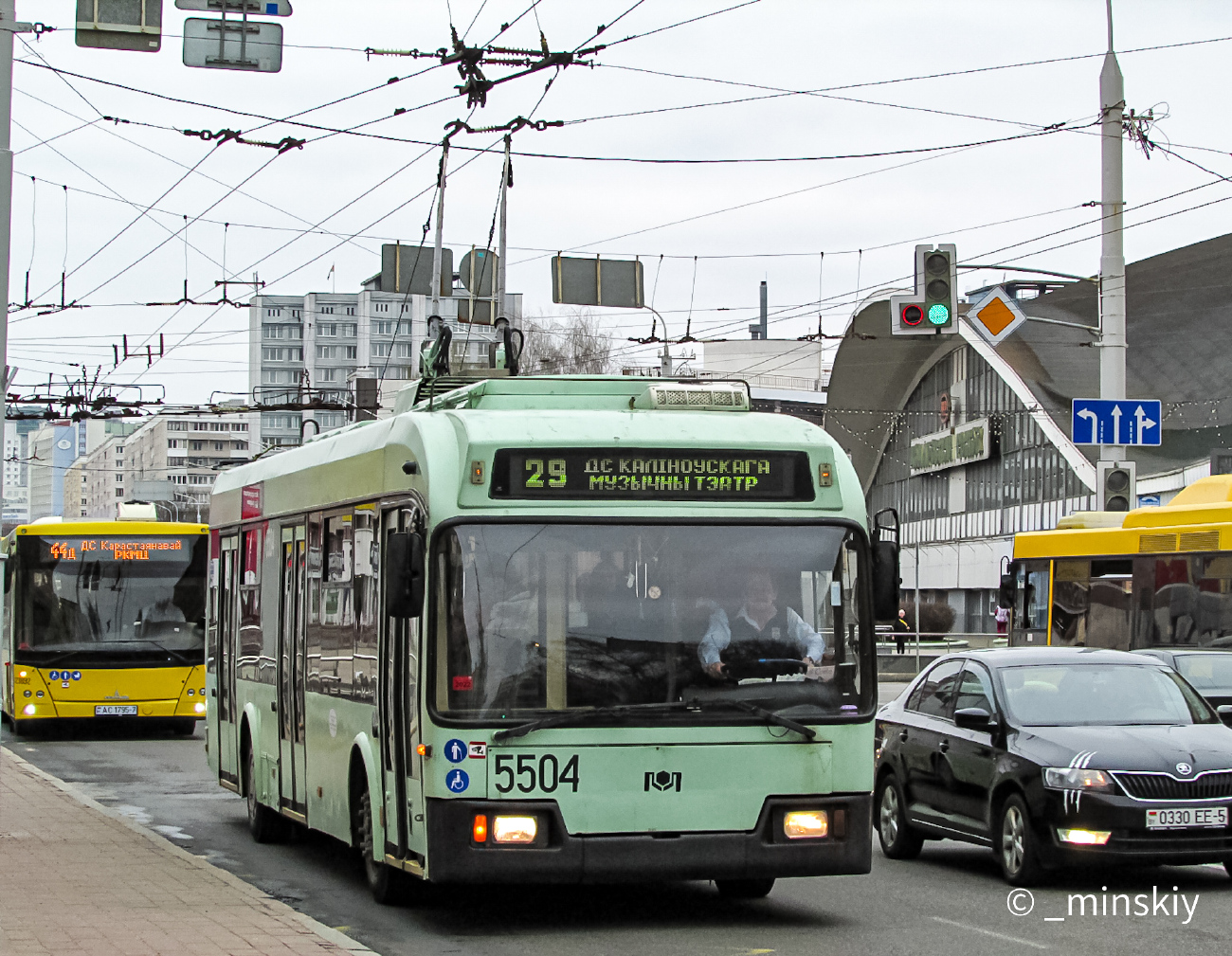 Минск, БКМ 321 № 5504