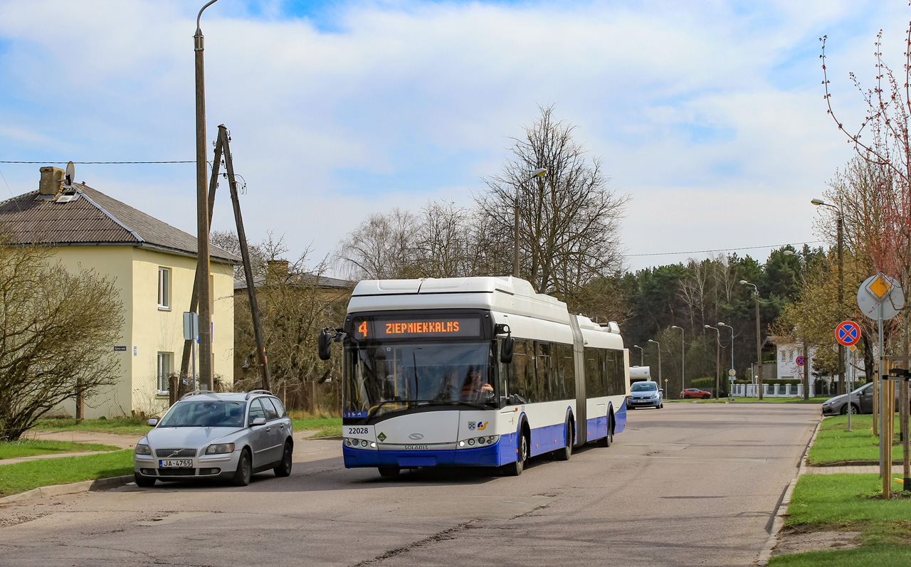Riga, Solaris Trollino III 18,75 H2 N°. 22028 Riga, Solaris Trollino III 18,75 H2 N°. 22028