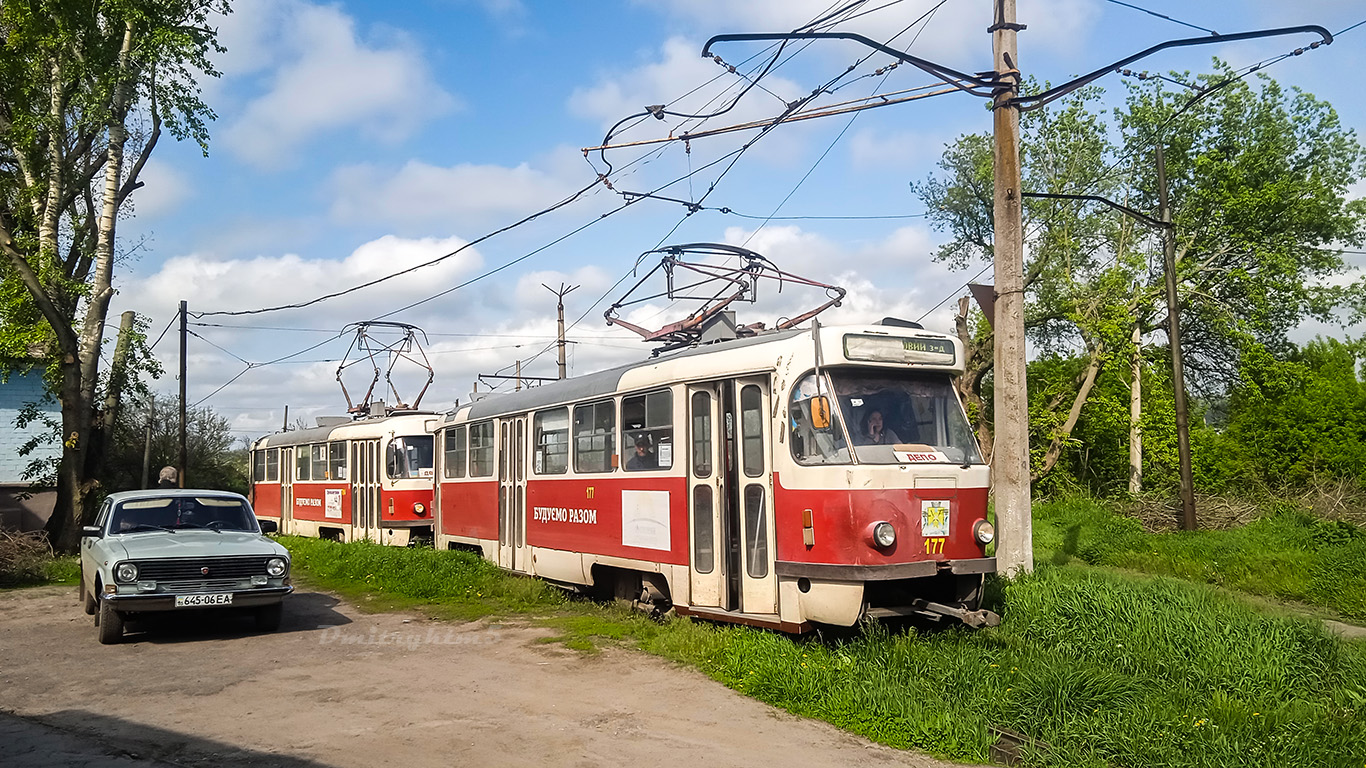 დრუჟკოვკა, Tatra T3SUCS № 177
