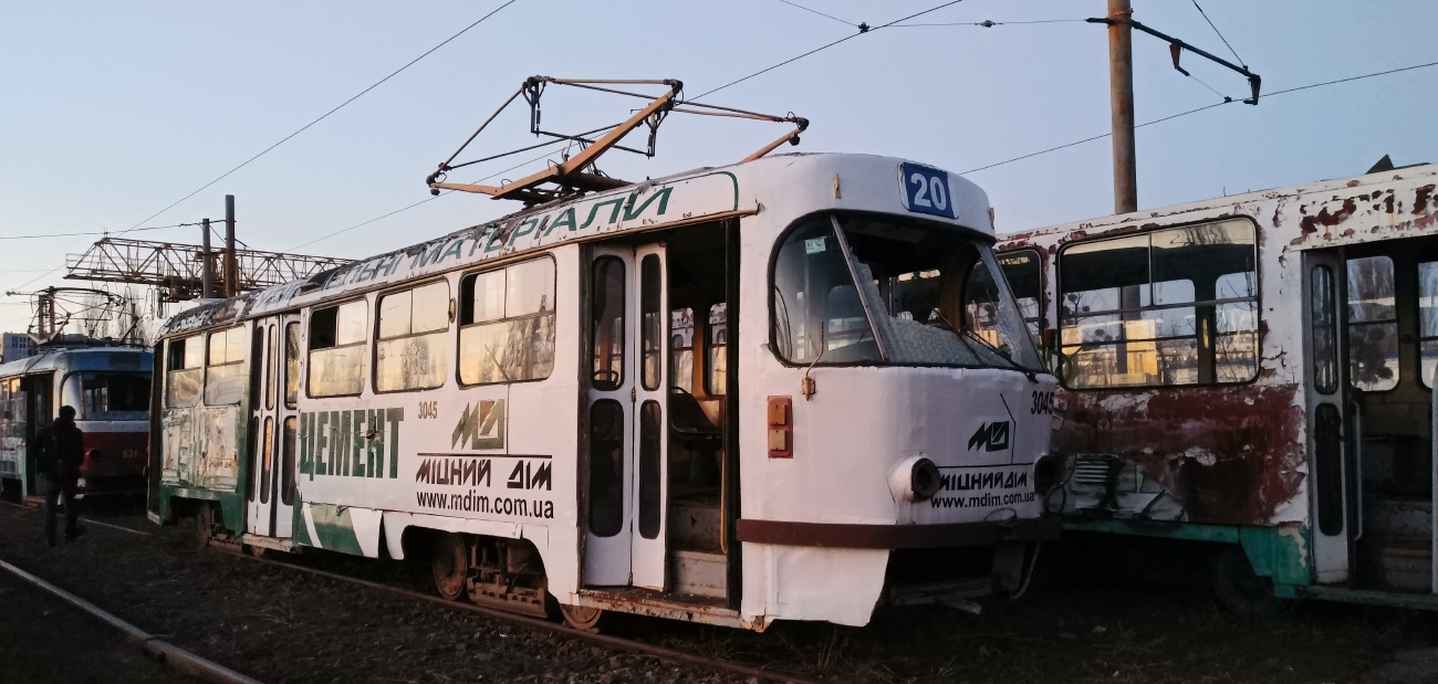 Харьков, Tatra T3SU № 3045