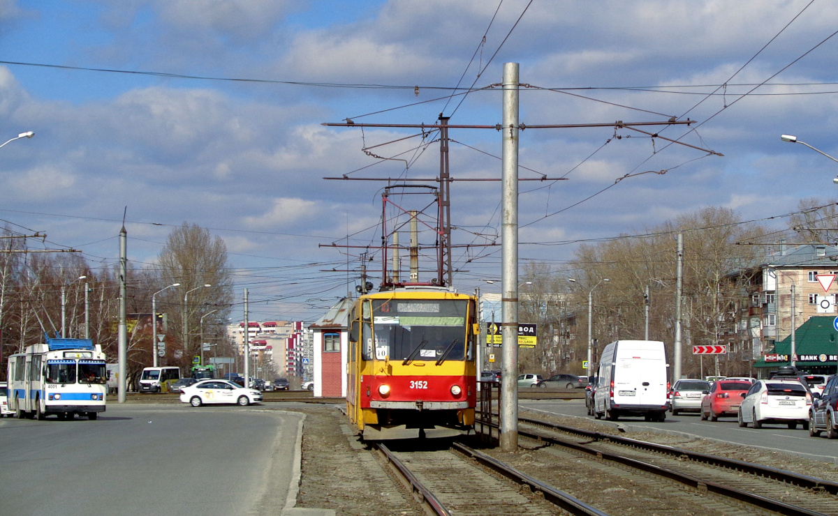 Барнаул, Tatra T6B5SU № 3152