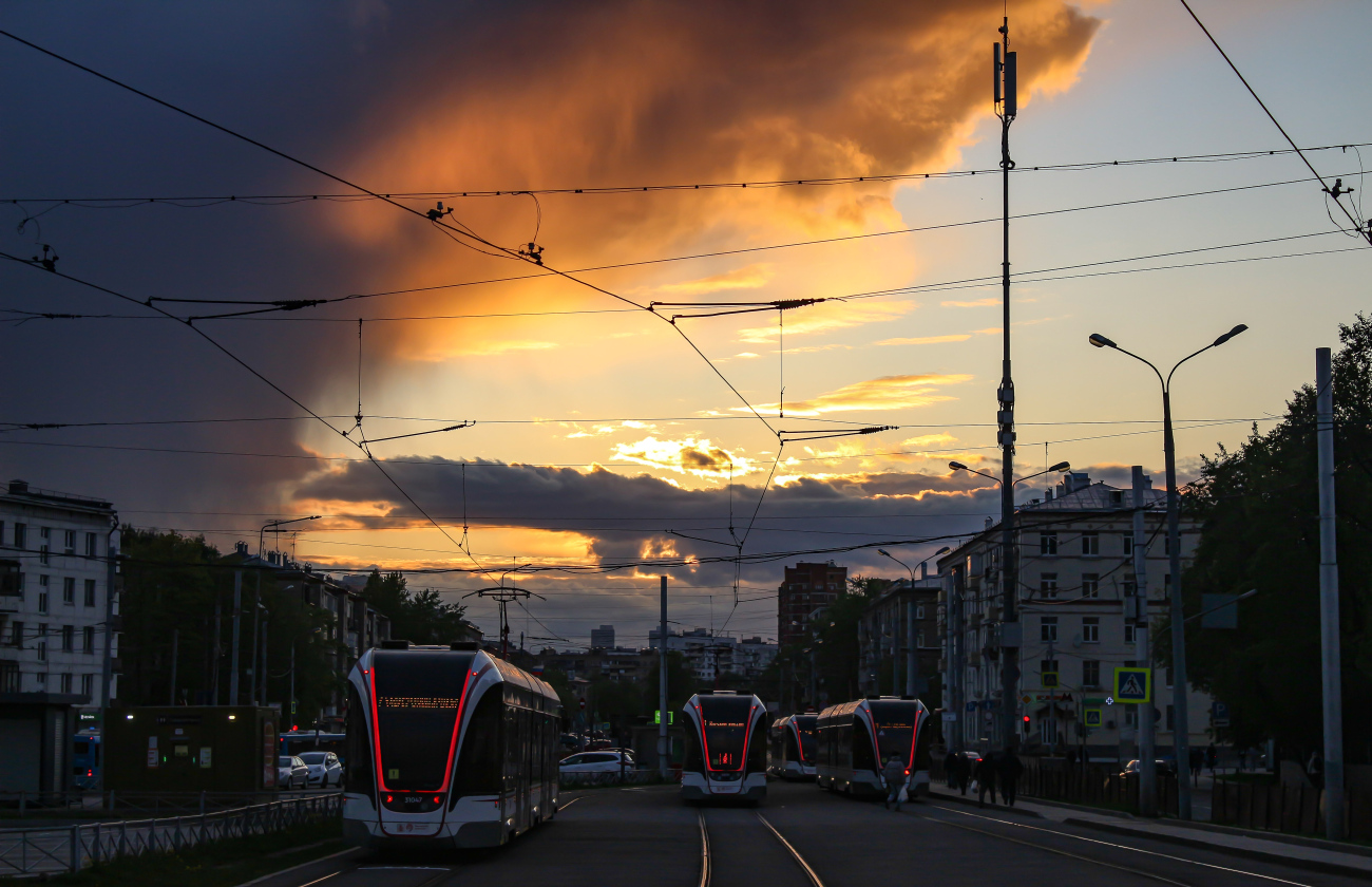 Москва, 71-931М «Витязь-М» № 31047; Москва — Конечные станции и кольца Москва, 71-931М «Витязь-М» № 31047; Москва — Конечные станции и кольца