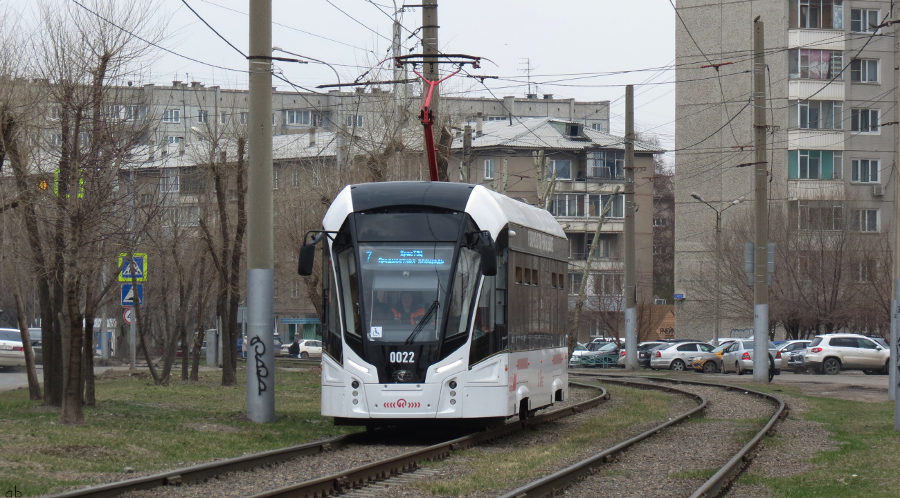 Красноярск, 71-911ЕМ «Львёнок» № 0022