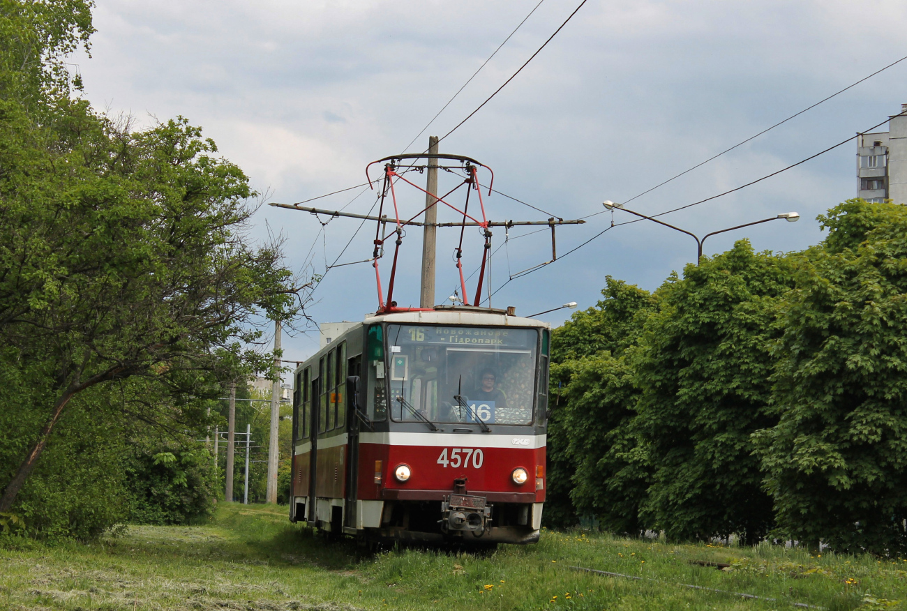 Харьков, Tatra T6B5SU № 4570