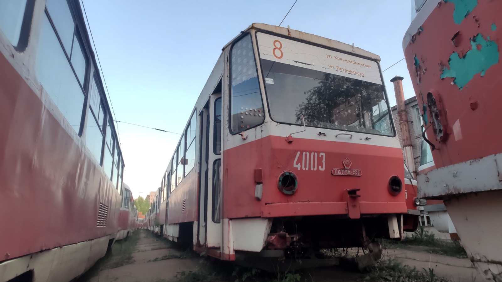 Донецк, Татра-Юг Т6Б5 № 4003