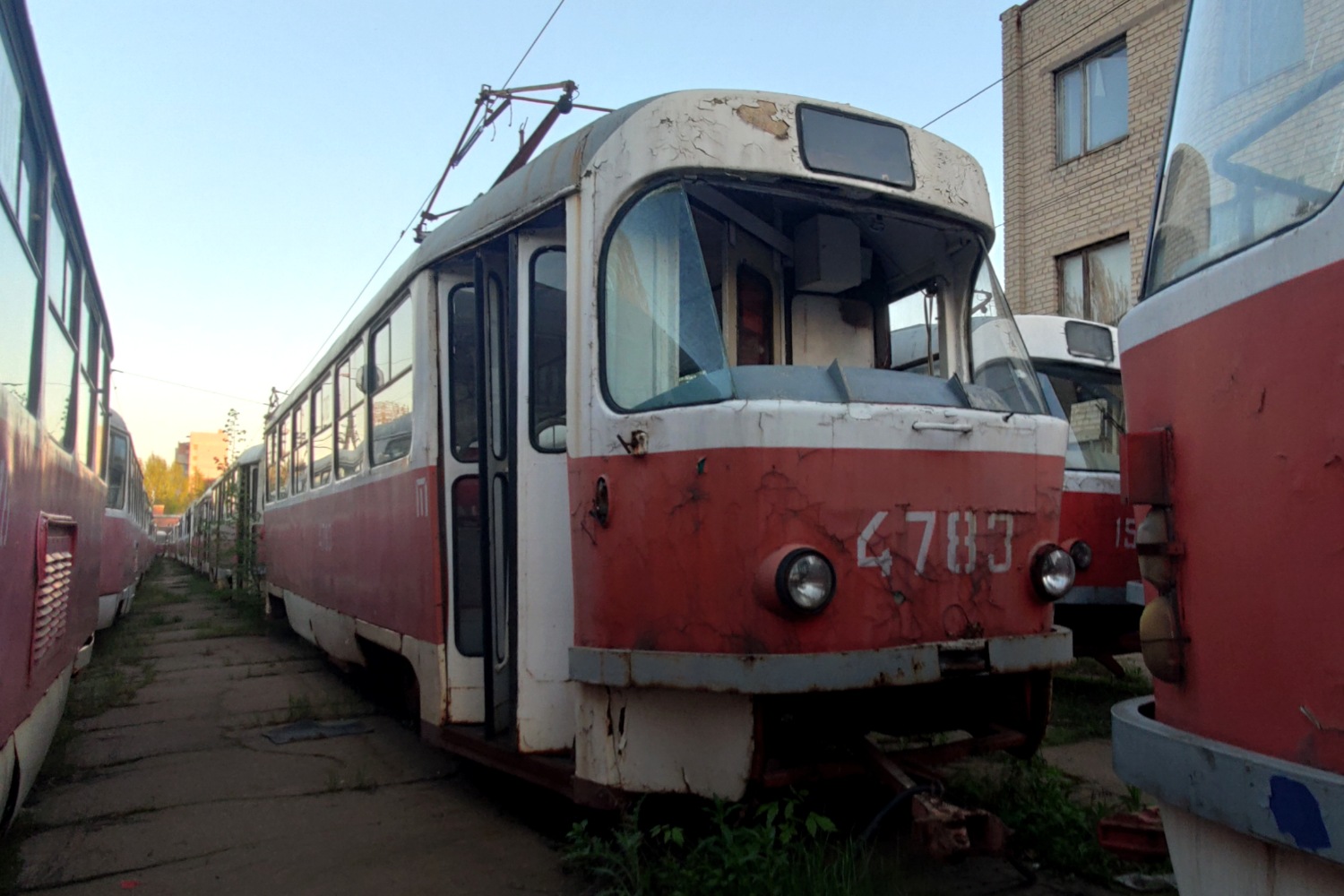 Донецк, Tatra T3SU (двухдверная) № 4783