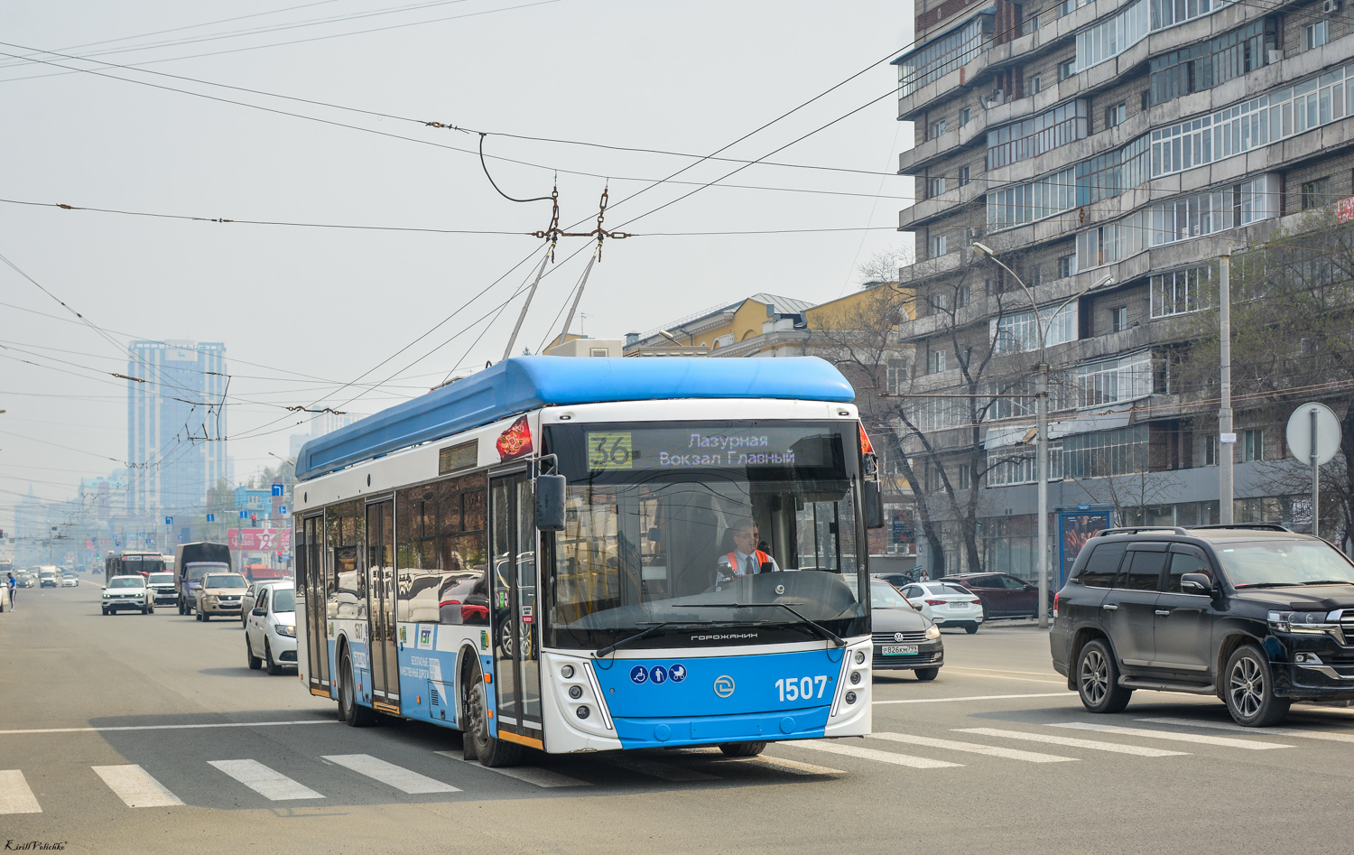 Новосибирск, УТТЗ-6241.01 «Горожанин» № 1507