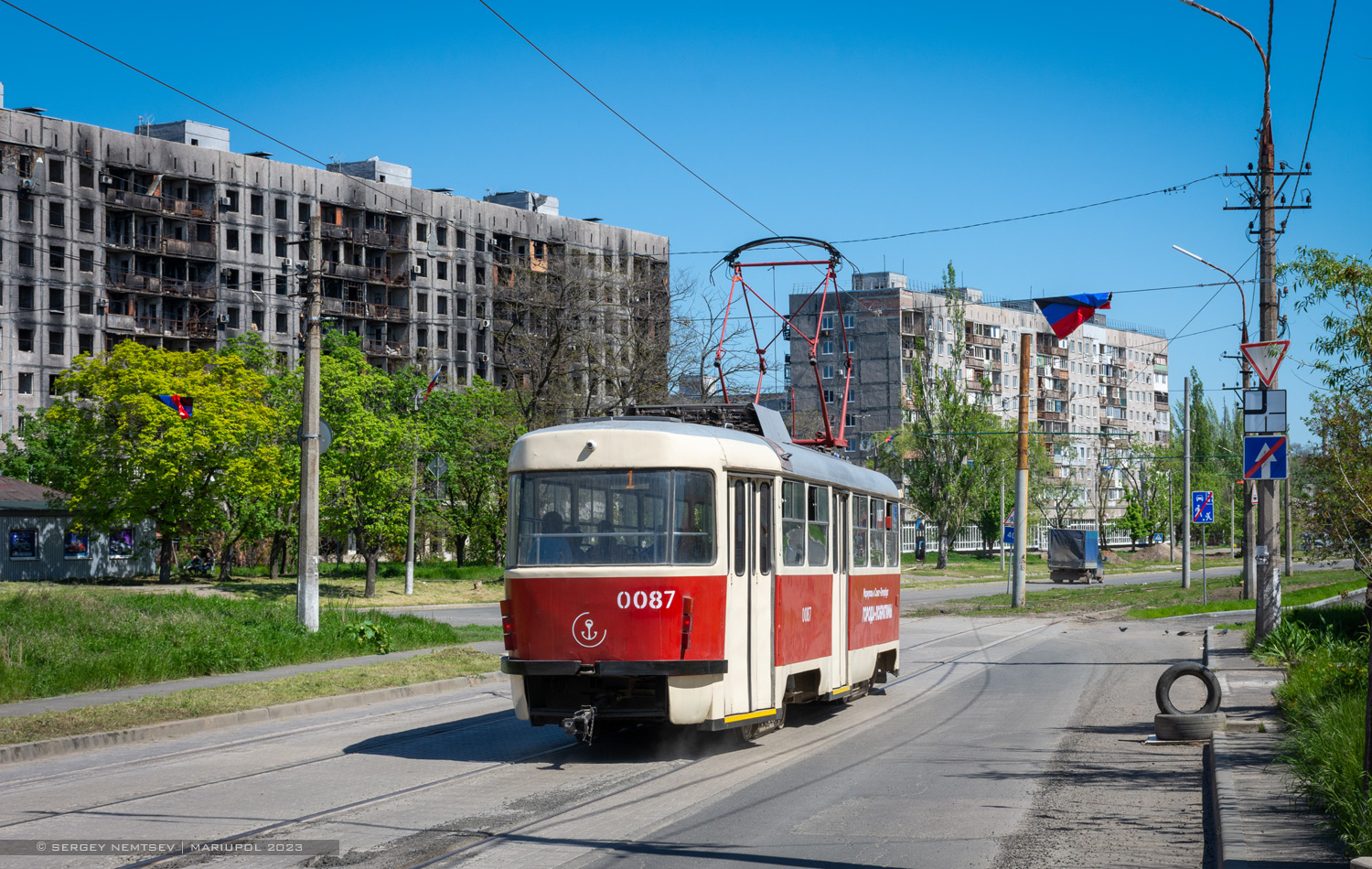 Mariupole, Tatra T3A № 0087 (739)