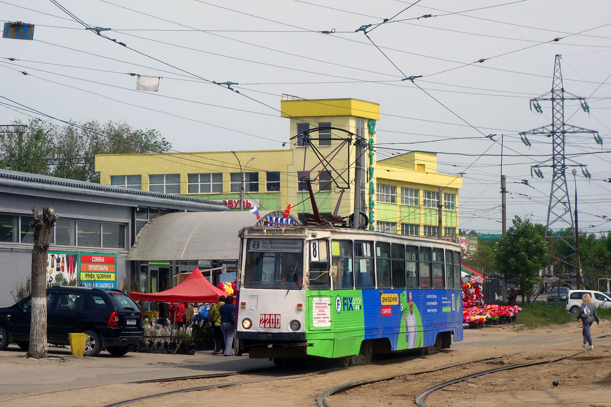 Saratov, 71-605 (KTM-5M3) № 2200