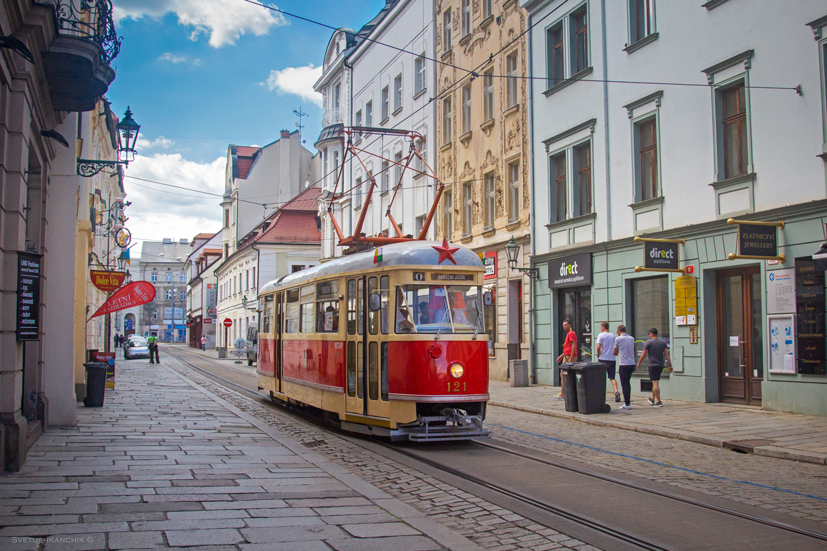 Plzeň, Tatra T1 № 121 Plzeň, Tatra T1 № 121