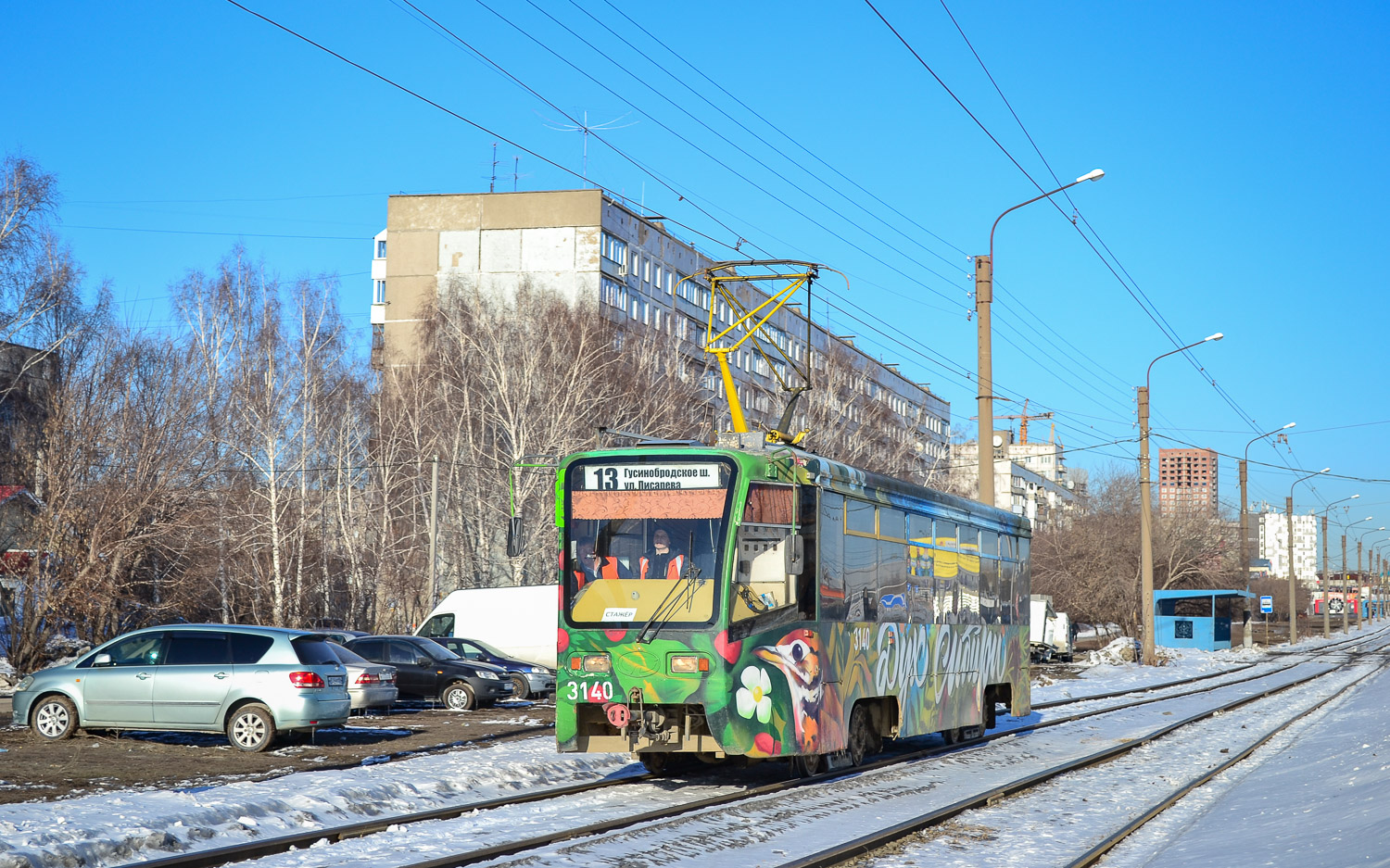 Новосибирск, 71-619К № 3140 Новосибирск, 71-619К № 3140
