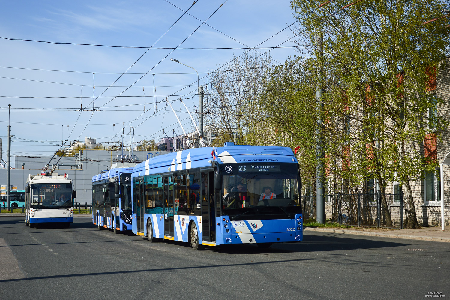 Санкт-Петербург, Тролза-5265.08 «Мегаполис» № 6022