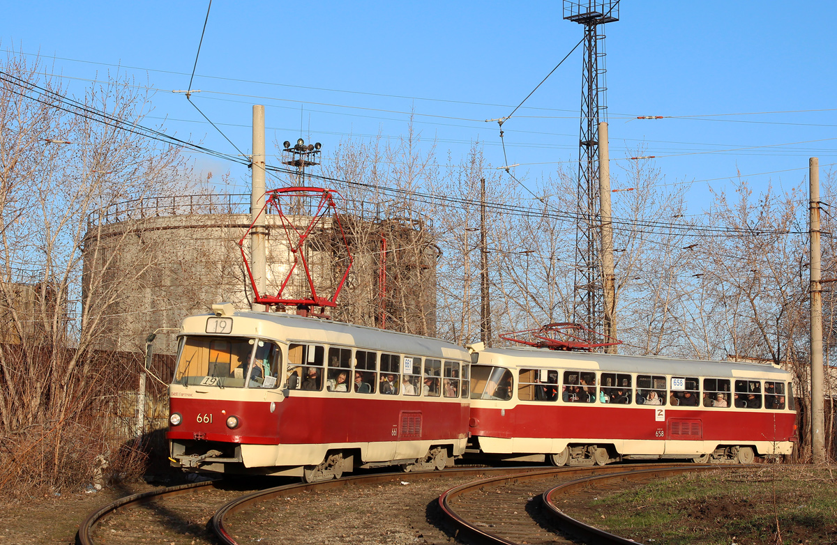 Jekaterinburg, Tatra T3SU Nr. 661