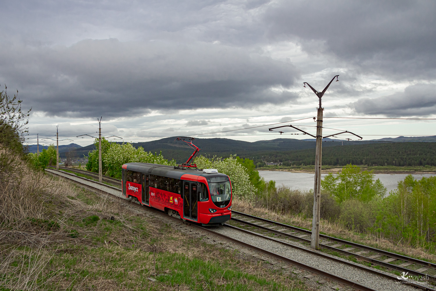 Златоуст, Tatra T3K «Иж» № 011