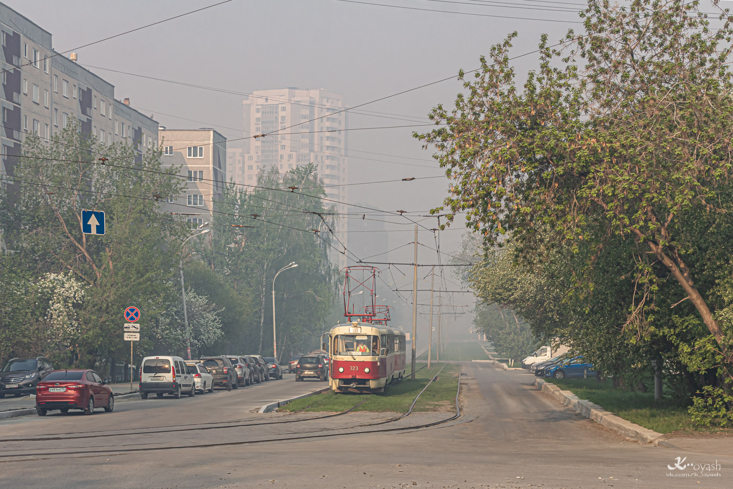 Екатеринбург, Tatra T3SU № 323