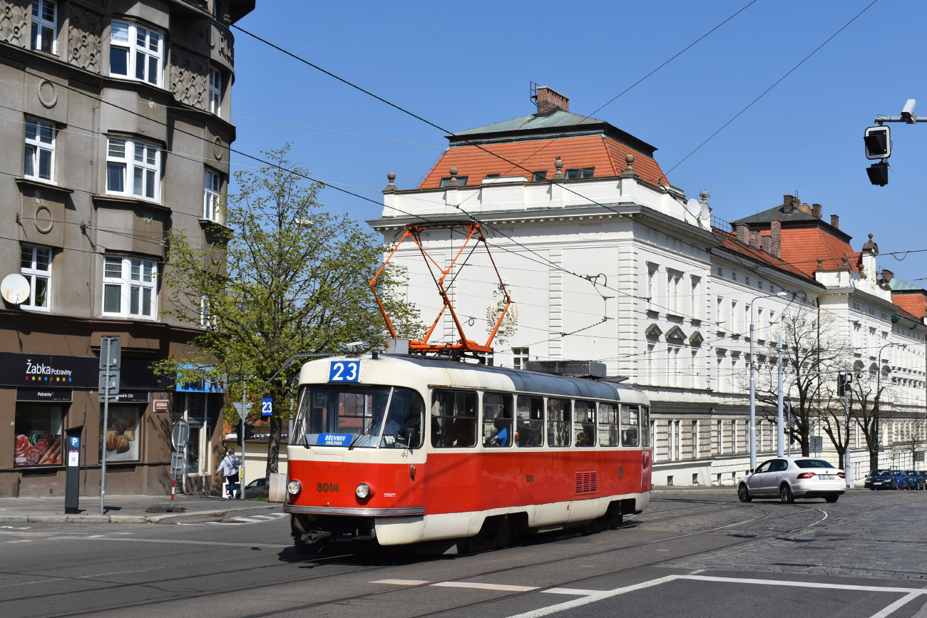 Прага, Tatra T3M № 8014