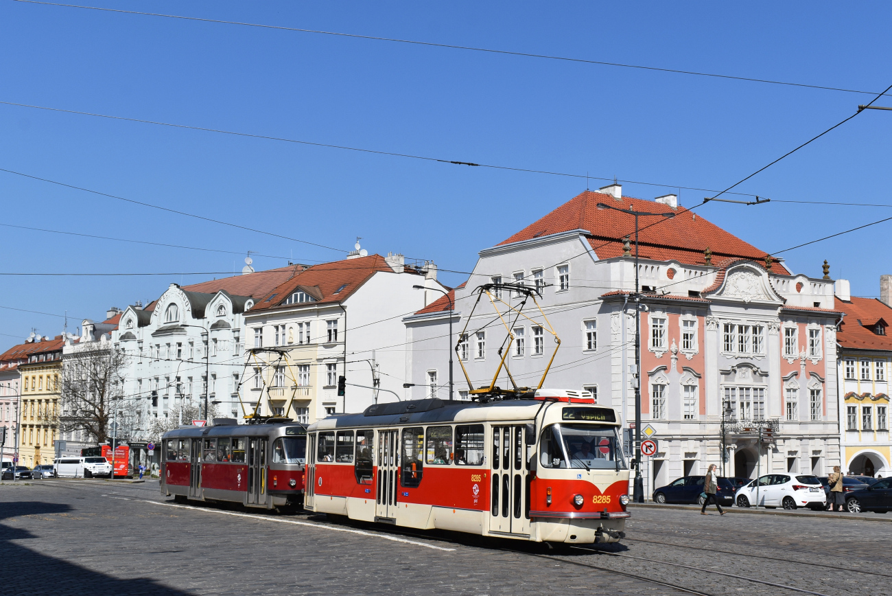 Прага, Tatra T3R.PLF № 8285