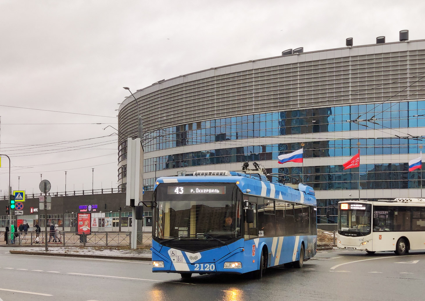 Санкт-Петербург, БКМ 32100D № 2120 Санкт-Петербург, БКМ 32100D № 2120