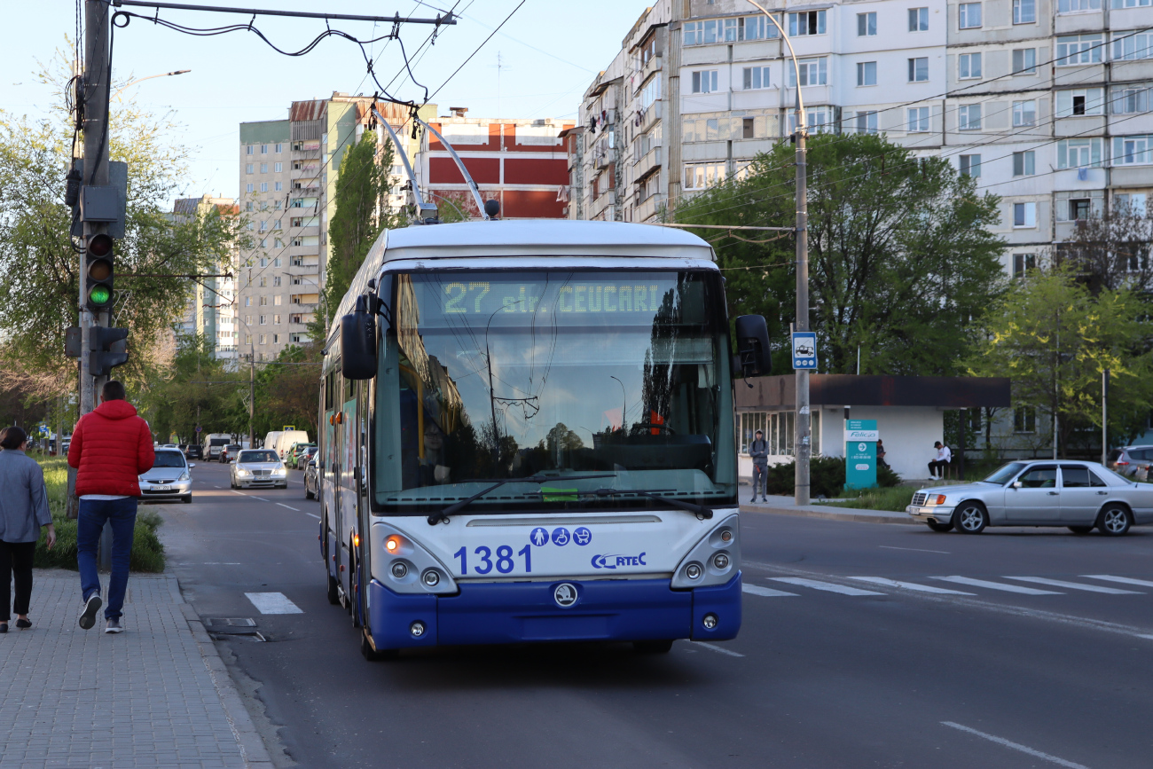Кишинёв, Škoda 24Tr Irisbus Citelis № 1381