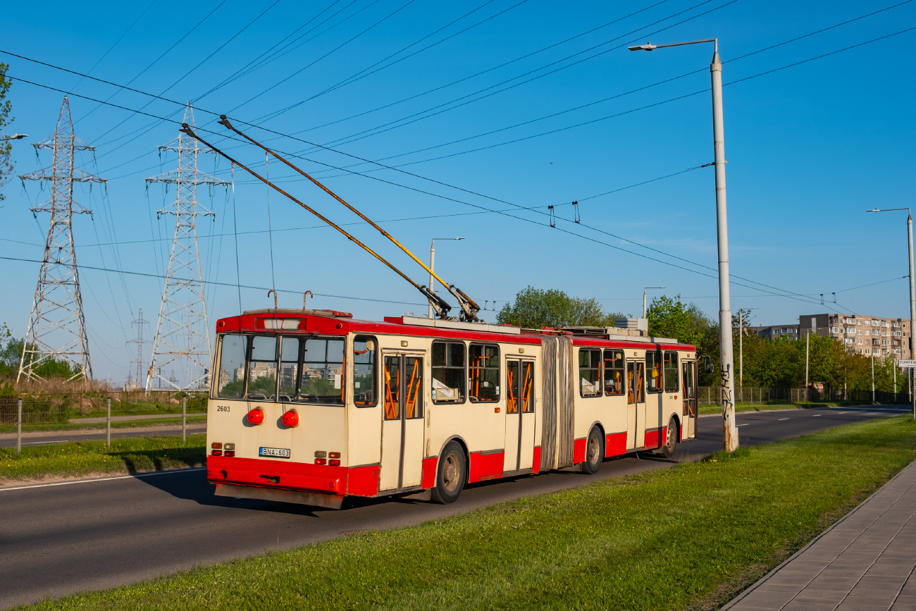 Вильнюс, Škoda 15Tr03/6 № 2603