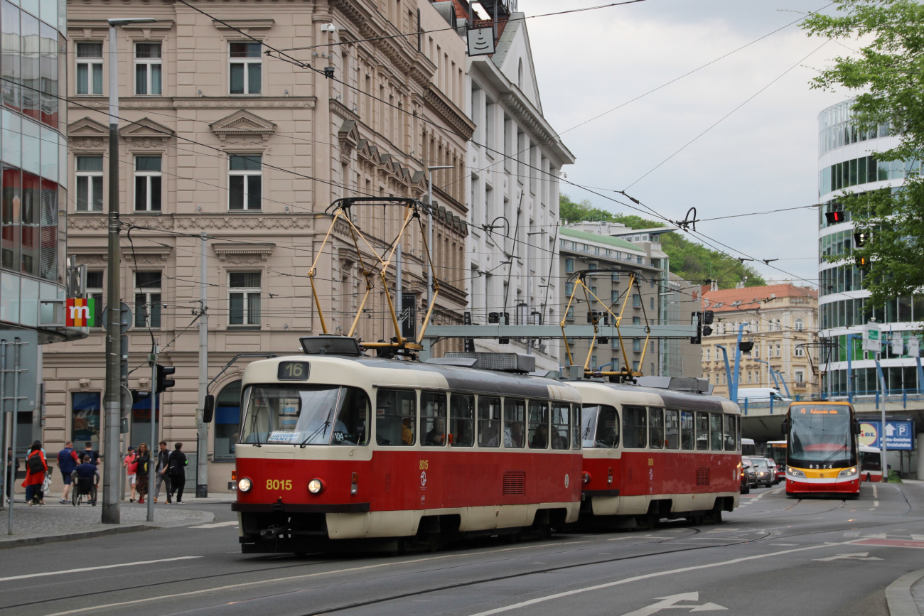 Prague, Tatra T3M2-DVC Br. 8015 Prague, Tatra T3M2-DVC Br. 8015