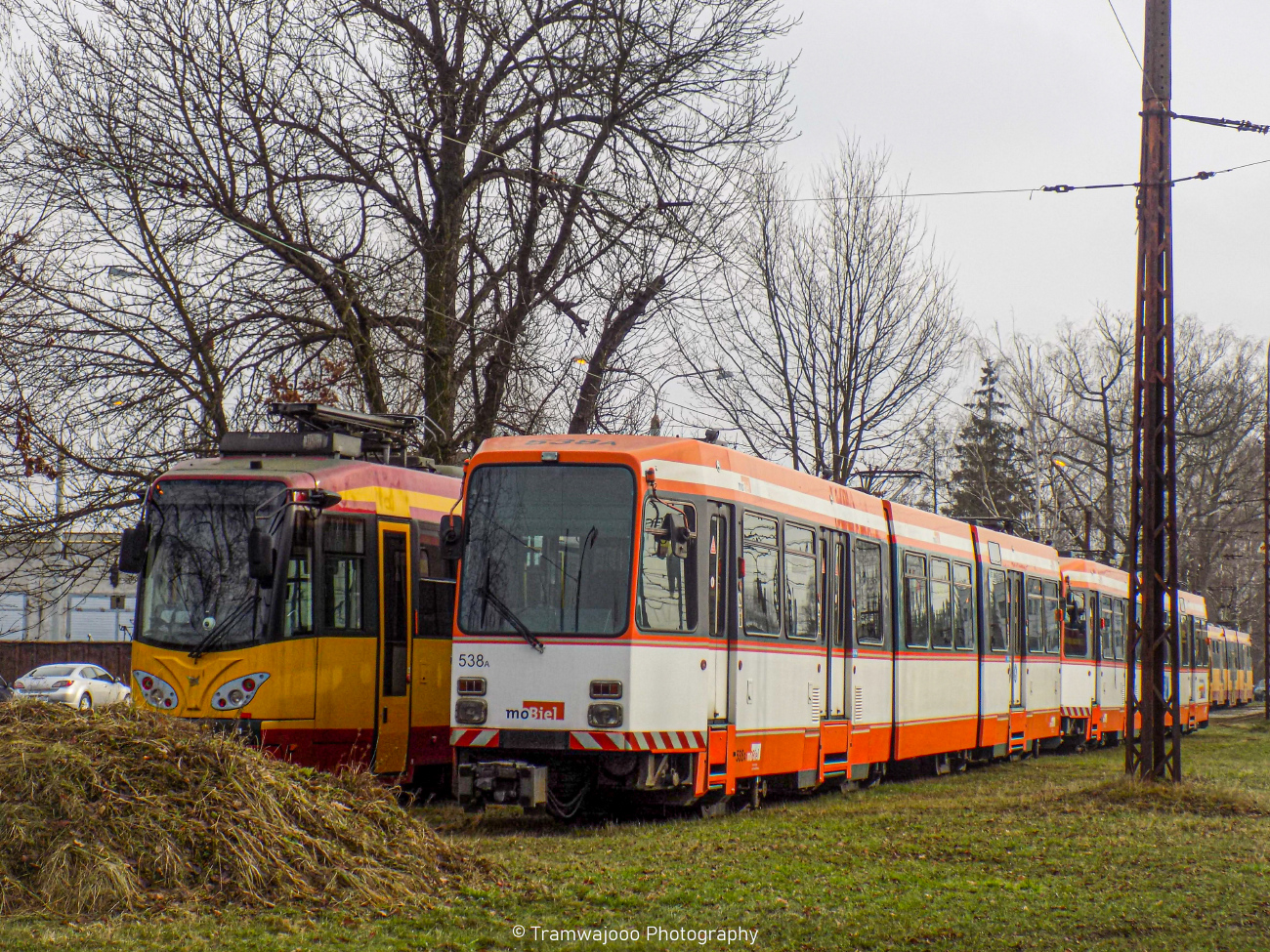 Лодзь, Duewag M8C № (538)