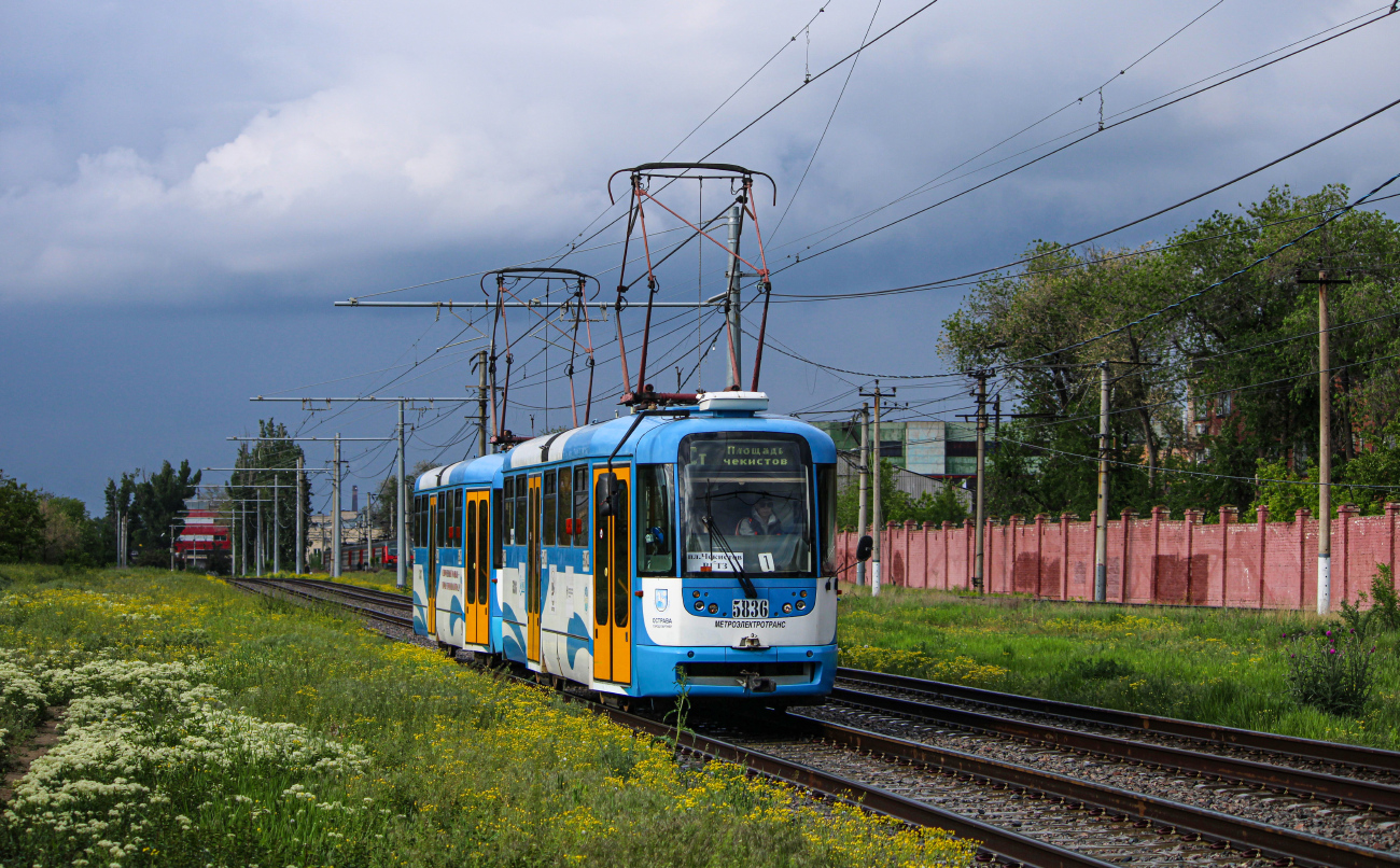 Волгоград, Tatra T3R.PV № 5836